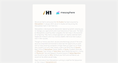 Desktop Screenshot of h1studios.com
